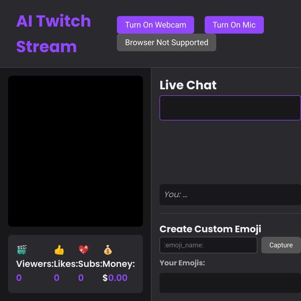 AI Twitch Stream