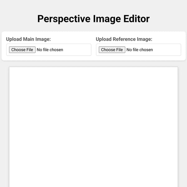 Perspective Image Editor