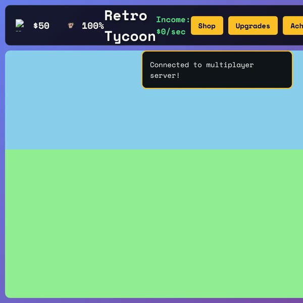 Retro Tycoon