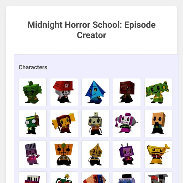 Midnight Horror School: Episode Creator