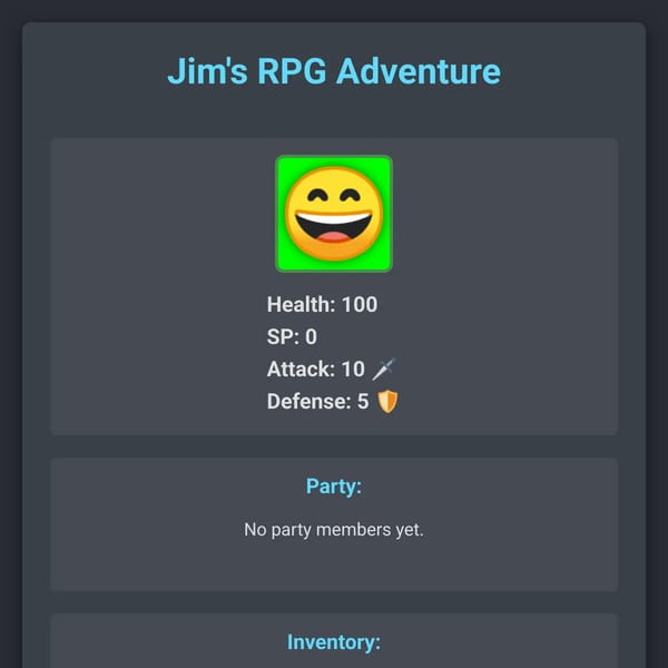 RPG simulator thingy
