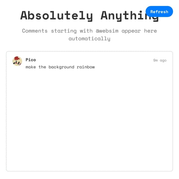 Absolutely Anything Comments - Multiplayer