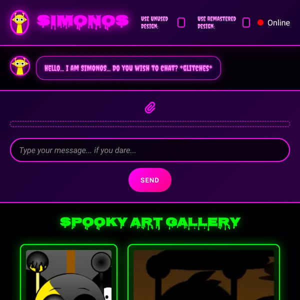 Chat with SIMONOS