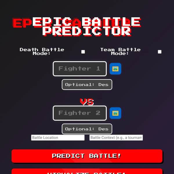 EPIC BATTLE PREDICTOR 