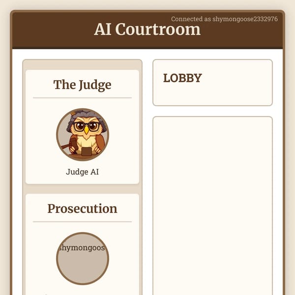 AI Courtroom