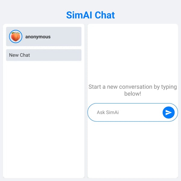 SimAI Chat