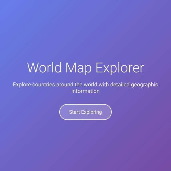 World Map Explorer