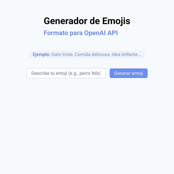 generador de mensages con emojis