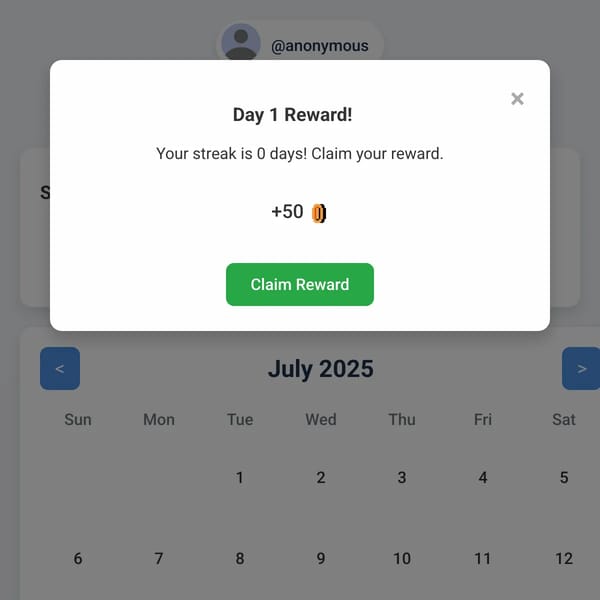 Interactive Calendar