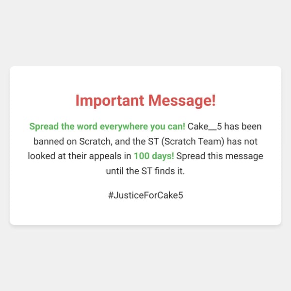 Very Important Message