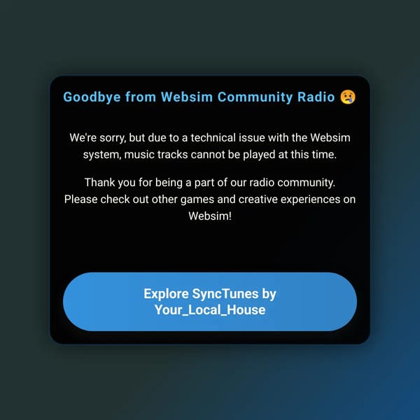 Community Radio! CLOSED FOREVER ( T o T )