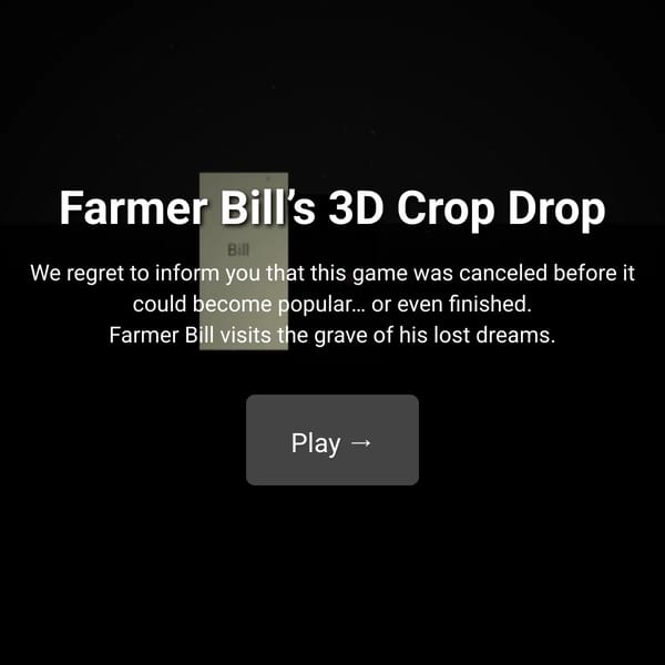 Farmer Bill’s 3D Crop Drop