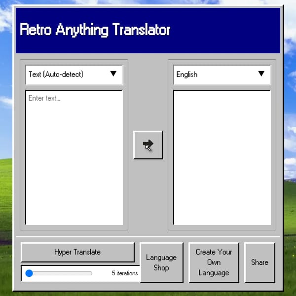 Retro Anything Translator