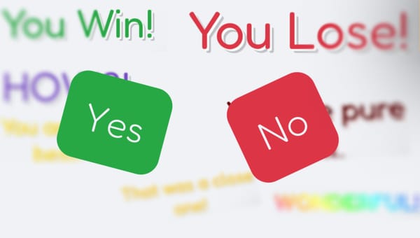 Yes No Buttons
