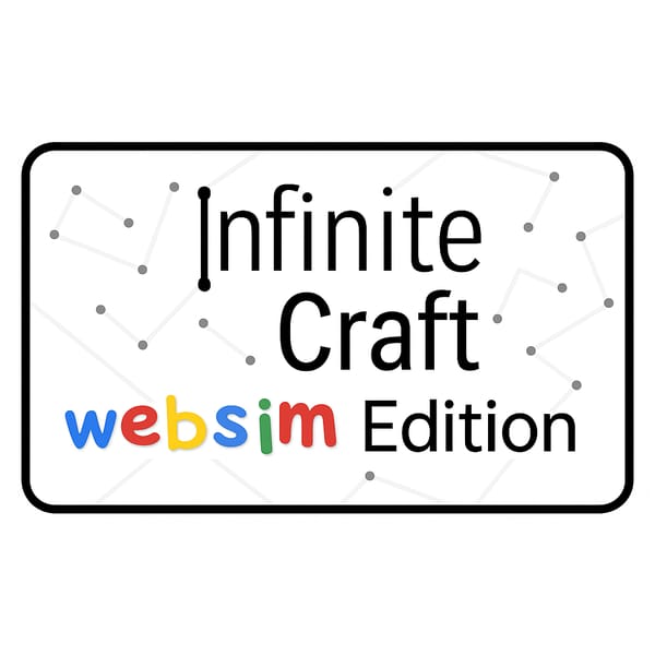 Infinite Craft: Websim Edition