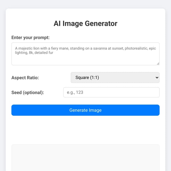 AI Image Generator
