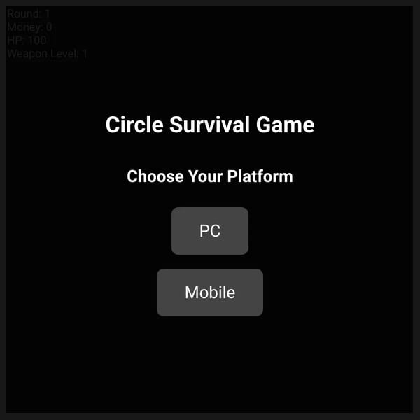 Circle Survival Game