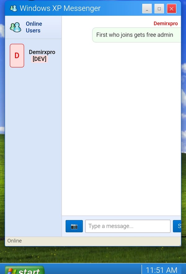 Windows XP Messenger