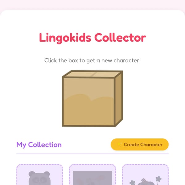 Lingokids Character  Collector