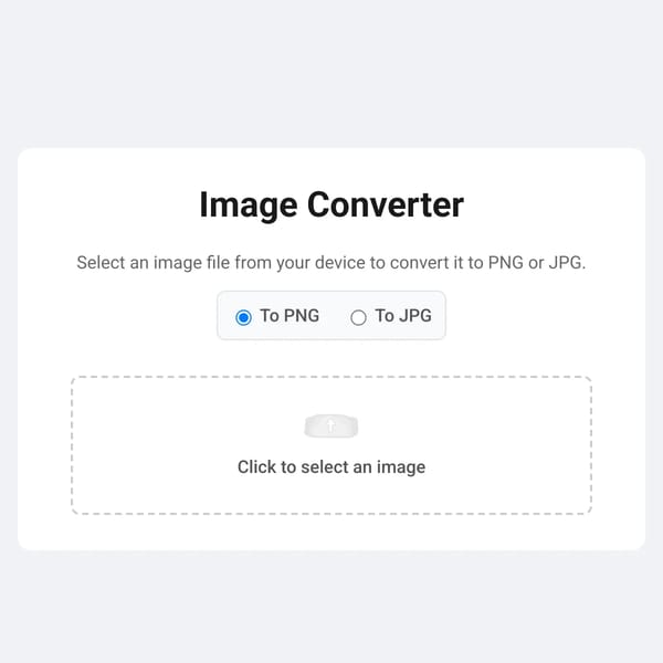 Image to PNG Converter