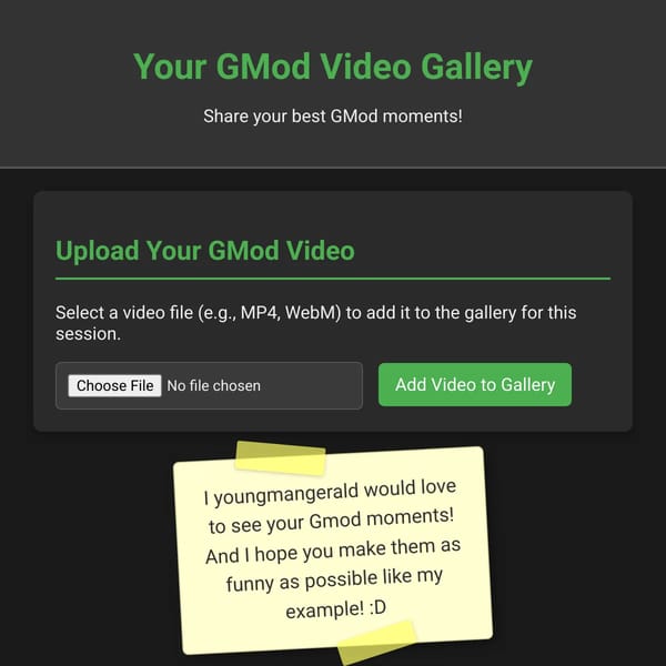 GMod Video Gallery