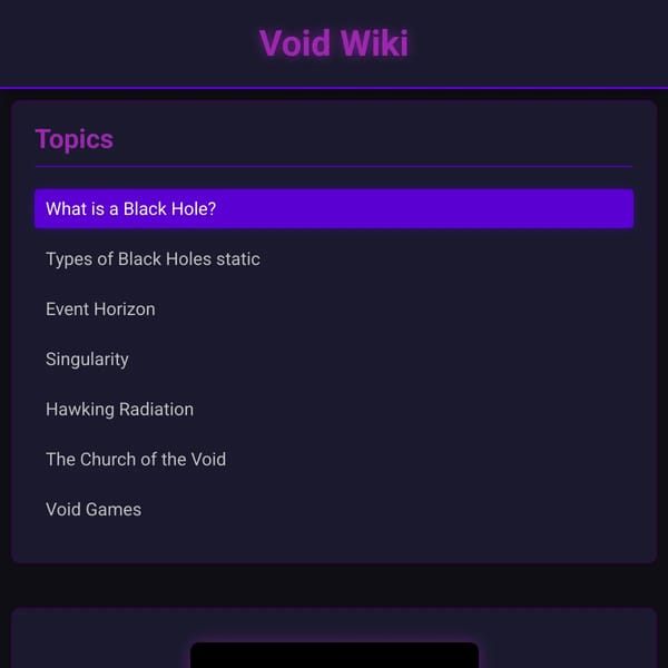 Void Wiki