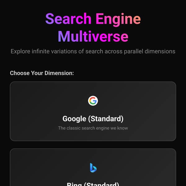 Search Engine Multiverse