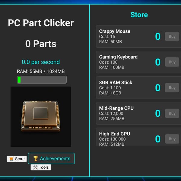PC Part Clicker