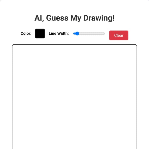 AI Drawing Guesser With Text to speech
