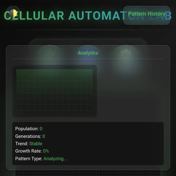 Advanced Cellular Automaton Lab