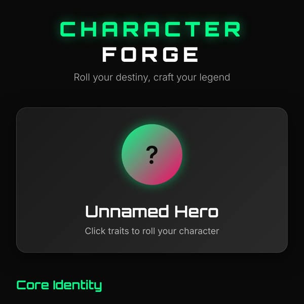 Character Forge - Roll Your Destiny