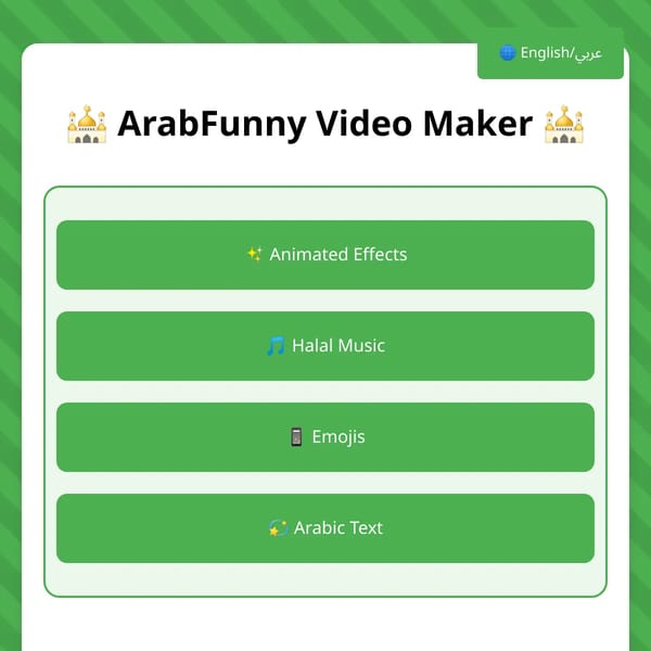 ArabFunny Video Maker