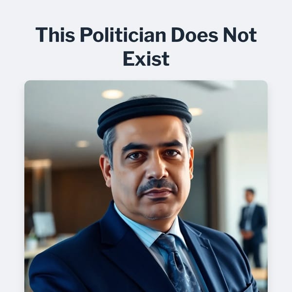 This Politician Does Not Exist