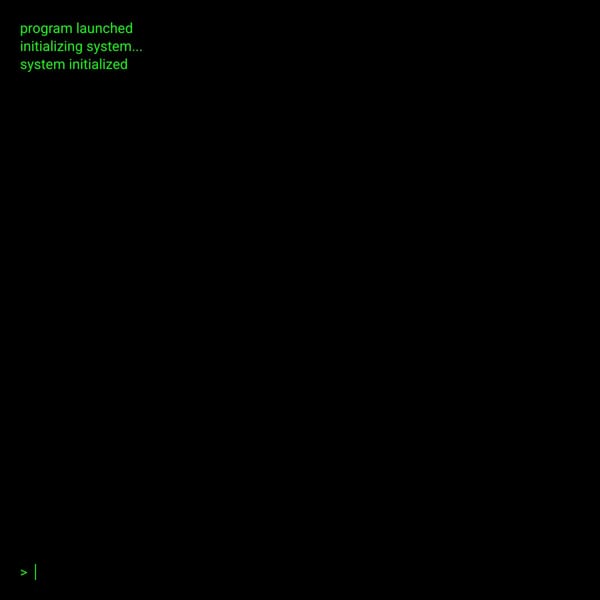 Terminal Template