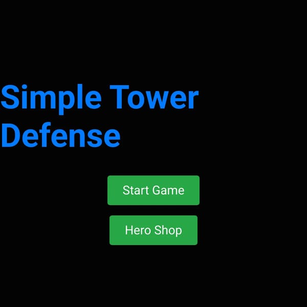 Simple Tower Defense