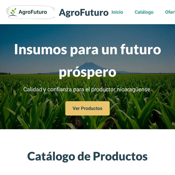 AgroFuturo - Insumos Agrícolas