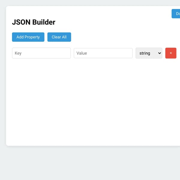 Visual JSON Maker