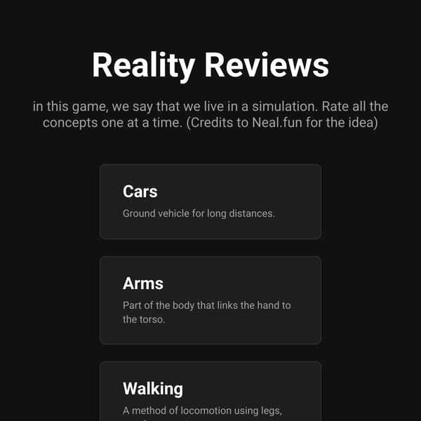 Reality Reviews