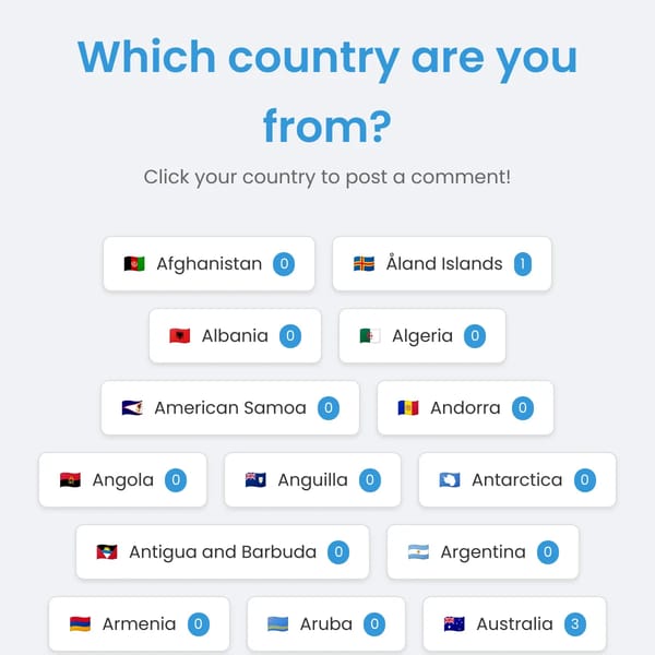 Say Your Country