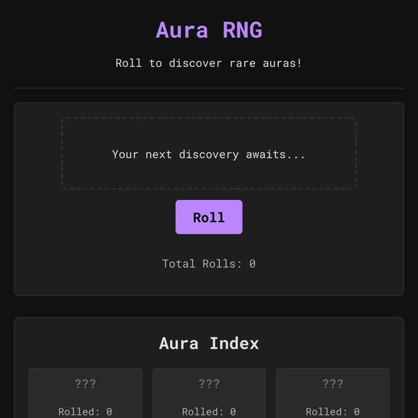Pixel RNG