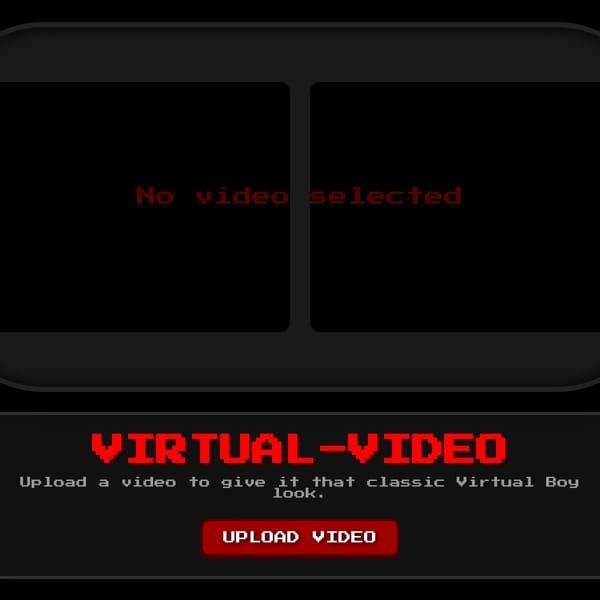 Virtual Boy Video Player
