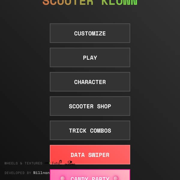Scooter Klown - Trick & Customize