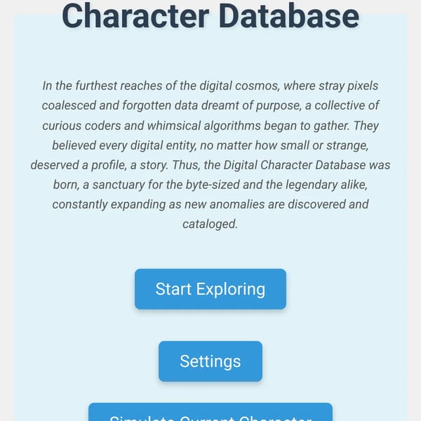 Character Profile