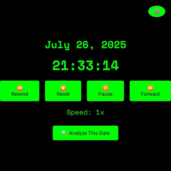 Time Control Simulator