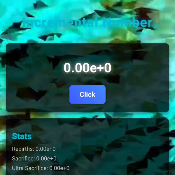 Number Incremental - Endless