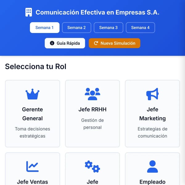 Comunicación Efectiva en Empresas S.A. - Simulación