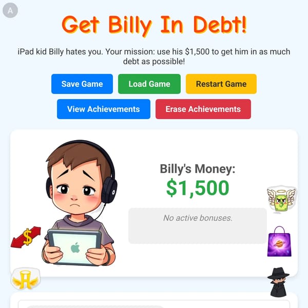 Get Billy In Debt