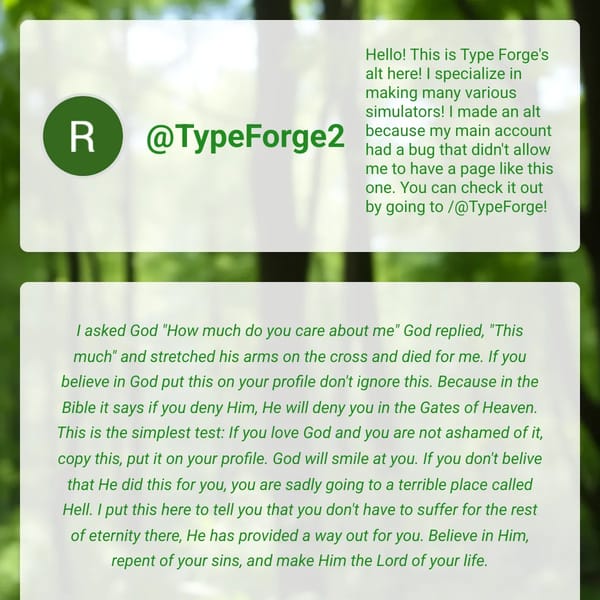 My Profile