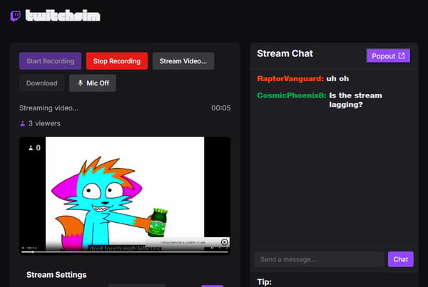 TwitchSim