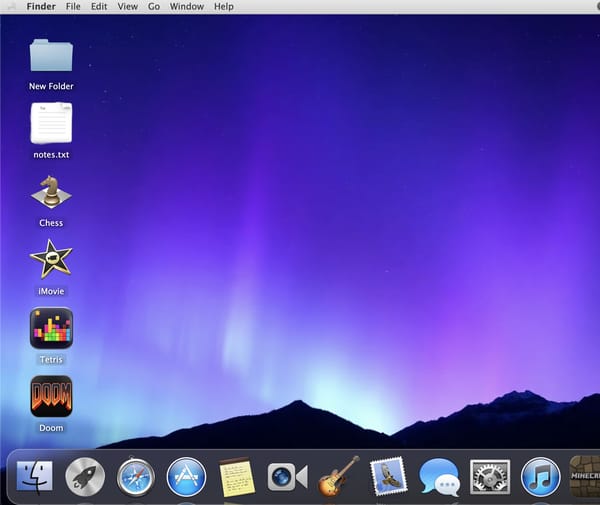 MacOS Mountain Lion 2012